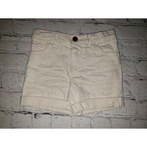 Nwt Okie Dokie Baby Girls Size 12mo Cream Colored Shorts